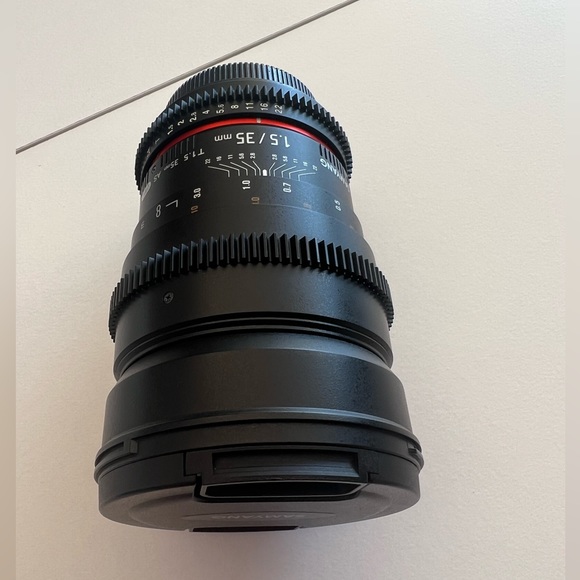 Samyang 35mm T1.5 Cine Lens for Nikon F